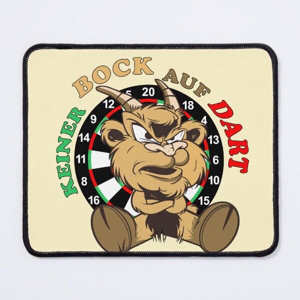 Item preview, Dart Bock funny saying: No Bock on darts designed and sold by ChrUzDesigner.