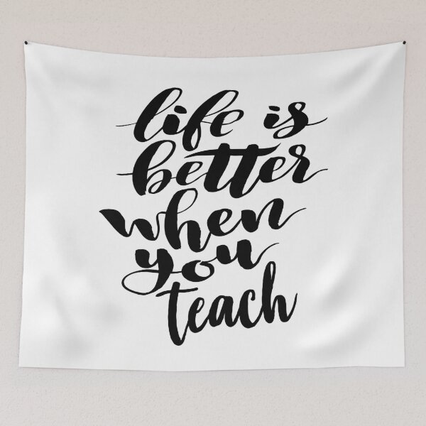 Item preview, Life is Better When You Teach. Teacher Learning designed and sold by ProjectX23.
