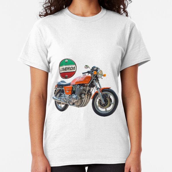 Laverda con el logotipo estilo Italiano Clásico Motos Gemelos