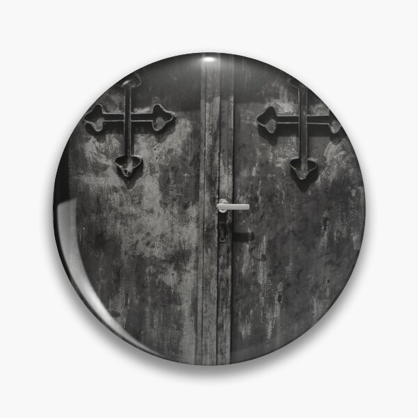 Item preview, The Door of the Church Kastro views 18 bw designed and sold by Jouko Lehto Photography.