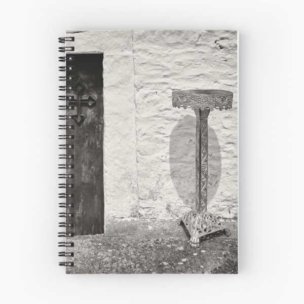 Item preview, The Door of the Church Kastro views 18 bw designed and sold by Jouko Lehto Photography.