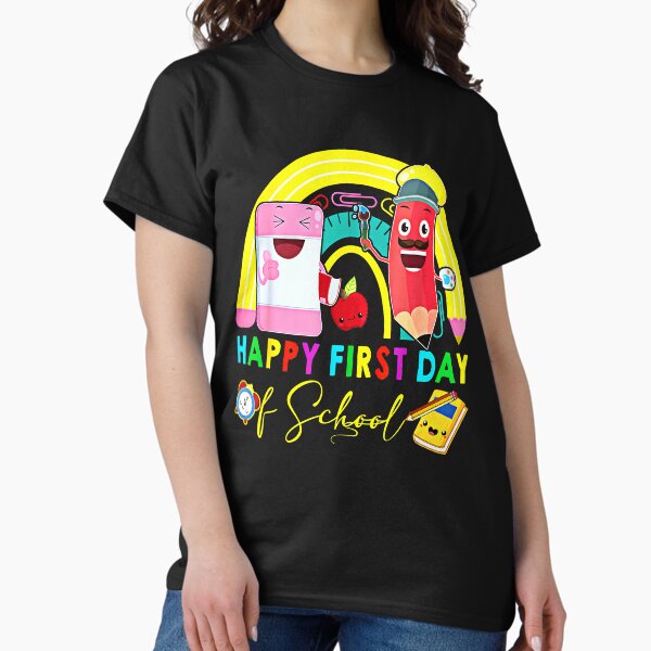 Item preview, Happy First Day Of School Teacher Back To School Boys Girls designed and sold by mainana78.