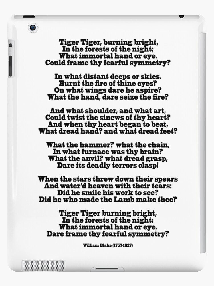 Der Tiger Gedicht Der Tiger Gedicht