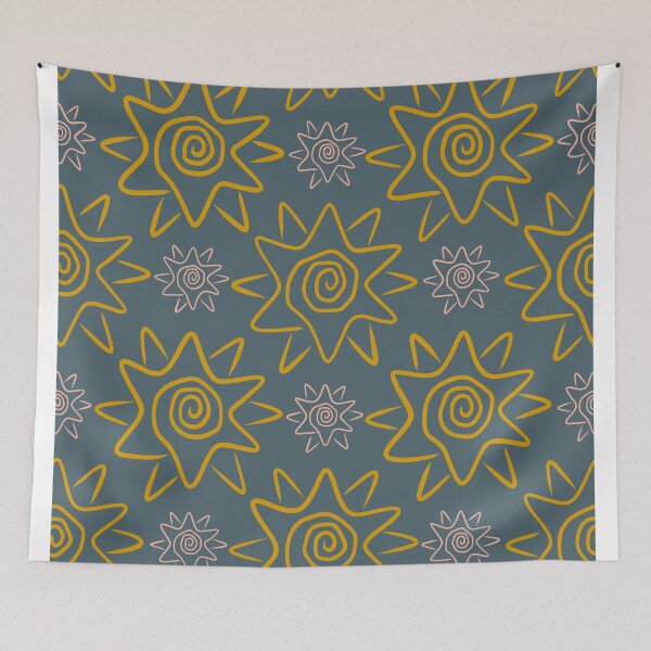 Item preview, Abstract Sunflower Dark designed and sold by HeartPieces.