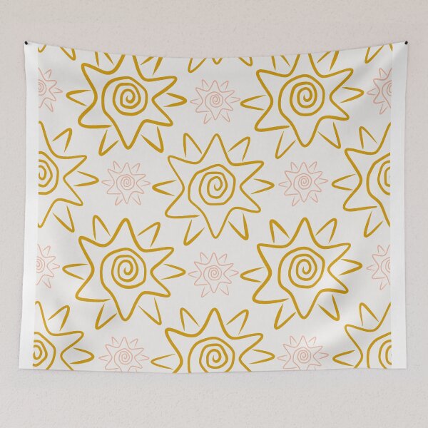 Item preview, Abstract Sunflower Bright designed and sold by HeartPieces.