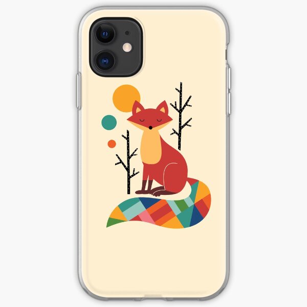 Rainbow Fox iPhone Soft Case