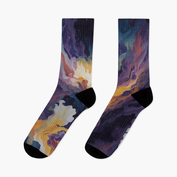 Item preview, The Dance of Nebulas | Vibrant and Colorful Cosmic Art designed and sold by Polariszero.