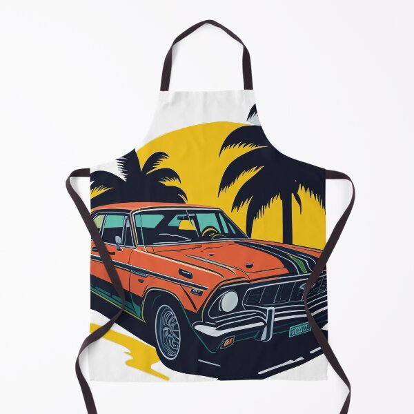 Item preview, Red Ford Falcon Vintage Car | Sunset Ride designed and sold by InnovativeGFX.