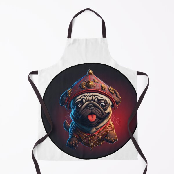 Item preview, Pirate jumping pug designed and sold by Pug-Obsession.