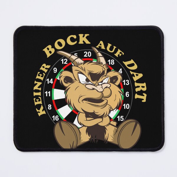 Item preview, Dart Bock funny saying: No Bock on darts designed and sold by ChrUzDesigner.