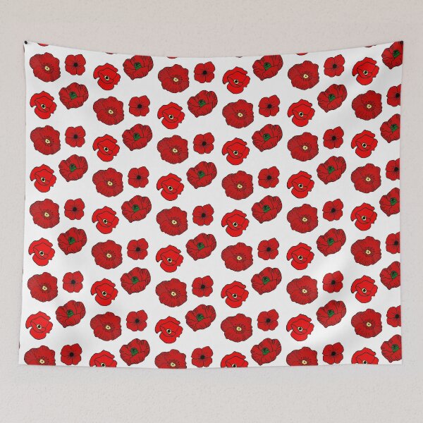 Item preview, Red poppy garden designed and sold by Wyverntales.