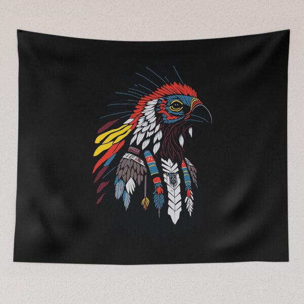 Item preview, American Indian bird head designed and sold by TirrellColister.