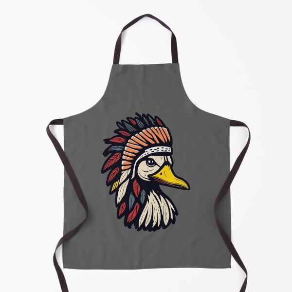 Item preview, Duck in Native American attire designed and sold by TirrellColister.
