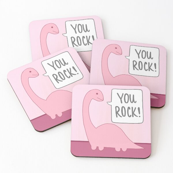 Item preview, Motivational Dino (Pink Brontosaurus) Series 2 designed and sold by MSullivanFilms.