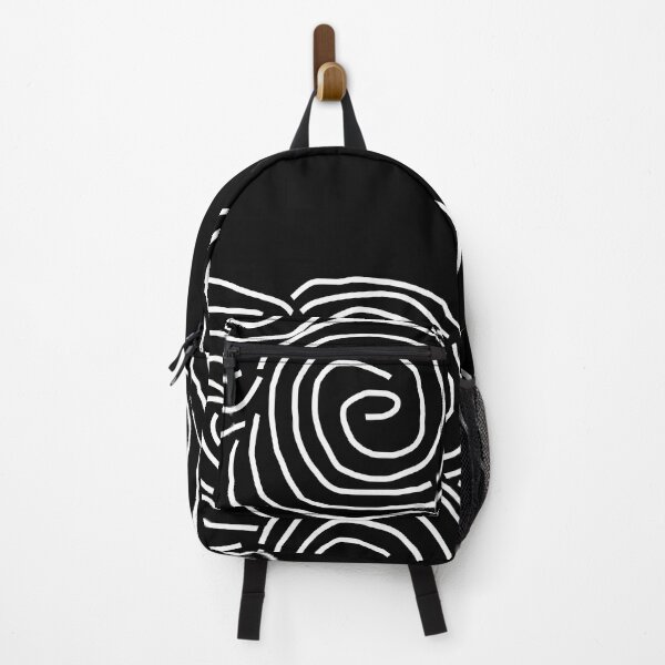 Item preview, Celtic Spiral Irish Roots White Line Drawing Newgrange designed and sold by ellenhenry.