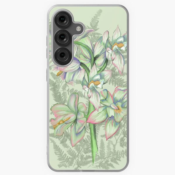 Item preview, orchids and fern, designed and sold by Faerieglen.