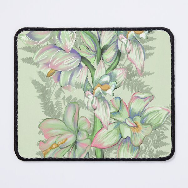 Item preview, orchids and fern, designed and sold by Faerieglen.