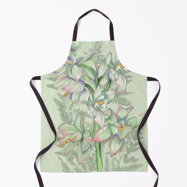 Item preview, orchids and fern, designed and sold by Faerieglen.