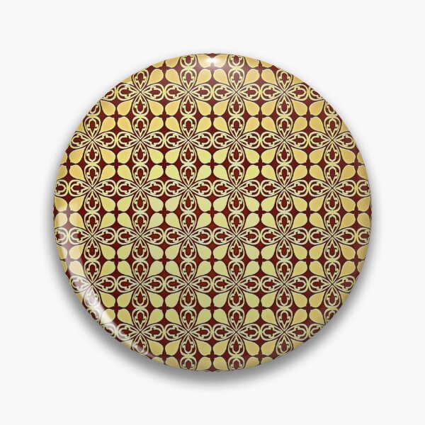 Item preview, Persian art seamless pattern with brown borders. designed and sold by Vicky021.