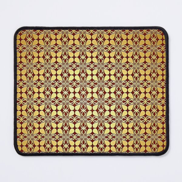 Item preview, Persian art seamless pattern with brown borders. designed and sold by Vicky021.