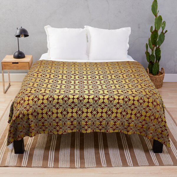 Item preview, Persian art seamless pattern with brown borders. designed and sold by Vicky021.