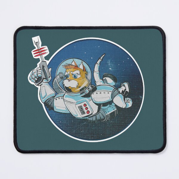 Item preview, Commander Kitty's Spacewalk designed and sold by sparklellama.