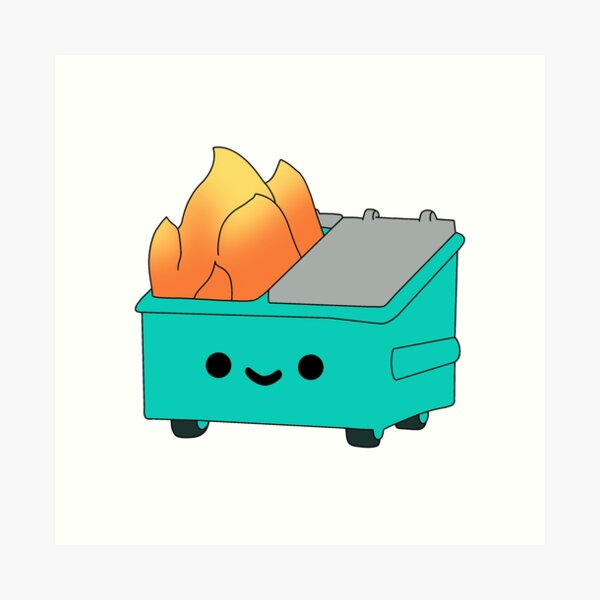 Item preview, Dumpster Fire designed and sold by CoachAlainnee.Designs.