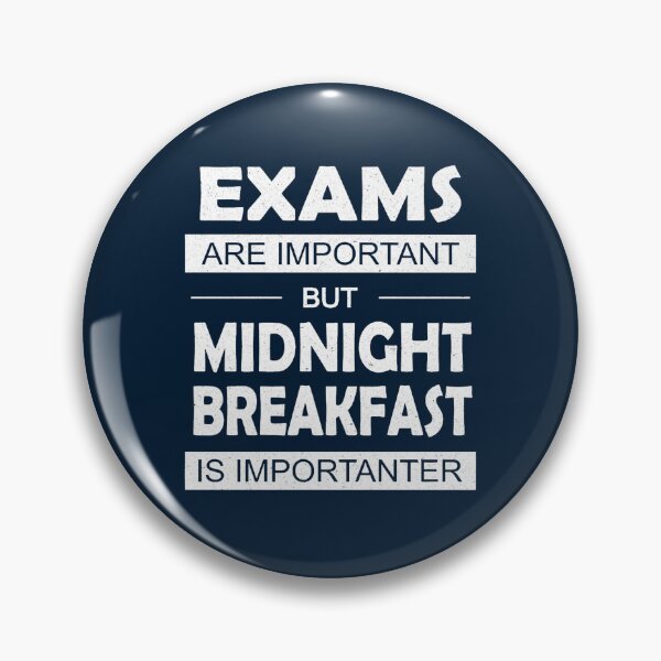 Item preview, Exams Are Important But Midnight Breakfast Is Importanter, bear in the blue house, cute, kawaii, tum designed and sold by phipho2.