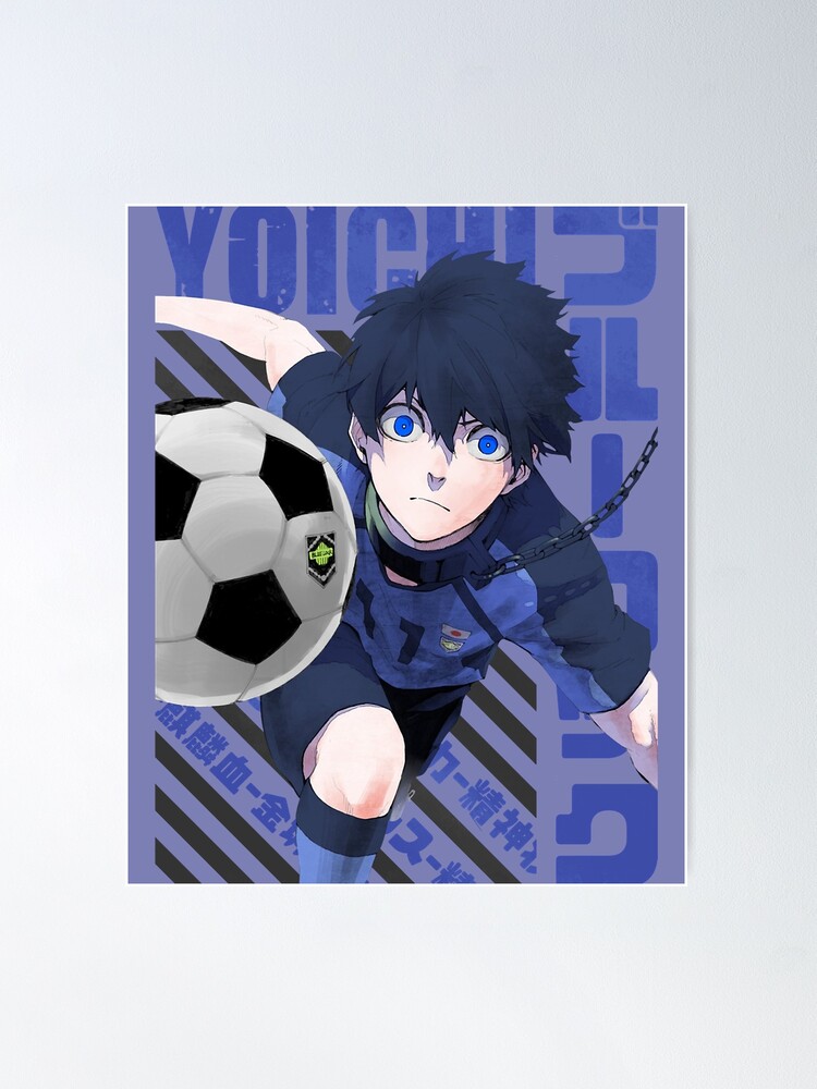 Yoichi Isagi, Bluelock Chibi Anime Blue Lock Manga Anime  Poster for Sale  by ZippedShawn