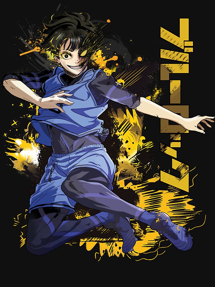 Meguru Bachira Eyes' Power Blue Lock Anime Unisex T-shirt - Teeruto