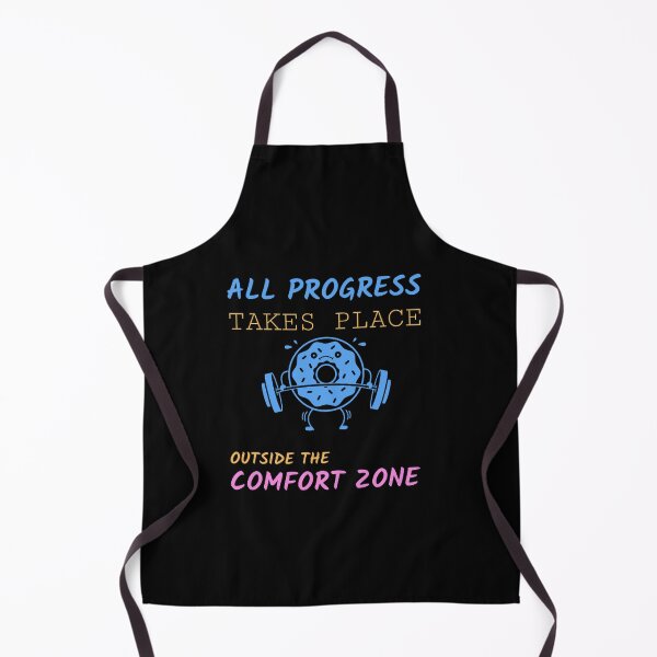 Item preview, All Progress Takes Place Outside The Comfort Zone Dark designed and sold by Rodayna Elnaggar.