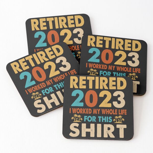 Item preview, Vintage Retired 2023 I Worked My Life Funny Retirement designed and sold by mainana78.