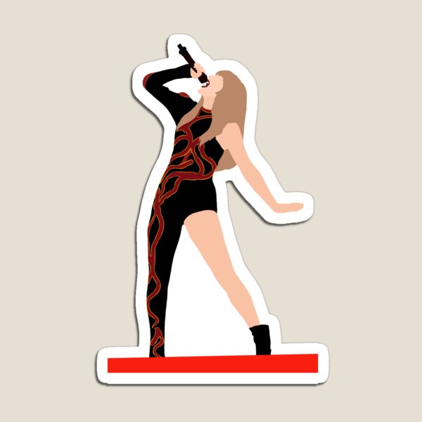 Taylor Swift Evermore Silhouette Magnet – MDStickerShop