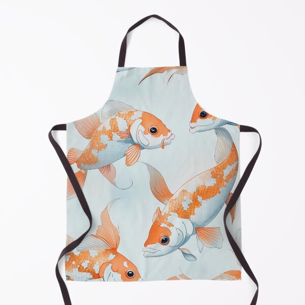 Item preview, Watercolor koi fish pattern designed and sold by GracefulGems.