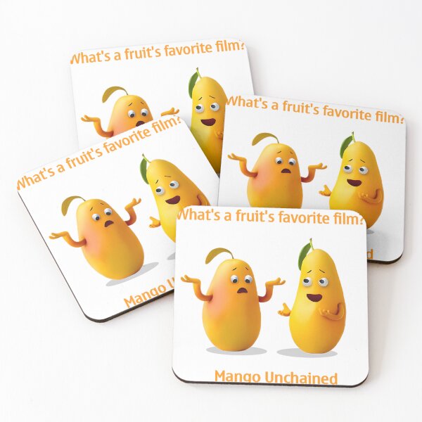 Item preview, Mango Pun - fruits favorite film? designed and sold by Fantes.