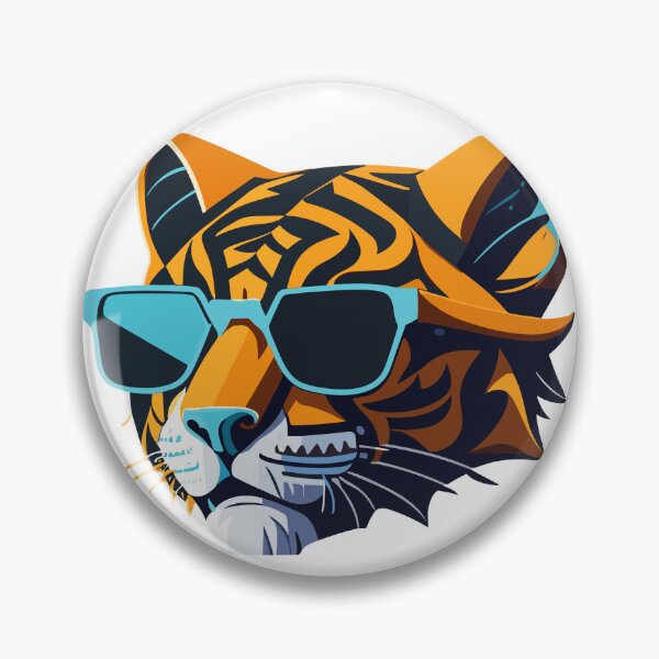 Item preview, Cool Tiger with Sunglasses designed and sold by ancient-times.