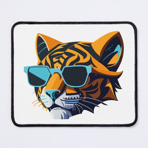 Item preview, Cool Tiger with Sunglasses designed and sold by ancient-times.