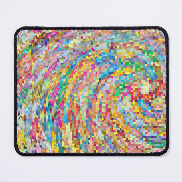 Item preview, Pixelated Geometric Multicoloured Swirl designed and sold by GoodSequel.