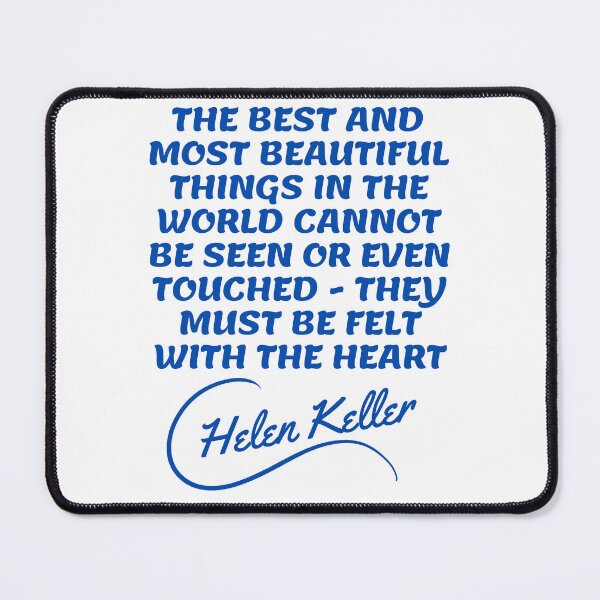 Item preview, Helen Keller Quotes - Heart designed and sold by Erkan Ciralar.