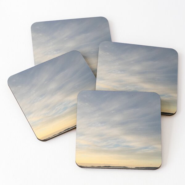 Item preview, Ocean 0.3 -  Sunset over the Isles of Scilly Art Print: A Pastel-Tone Masterpiece  designed and sold by Oh Halo Berry.