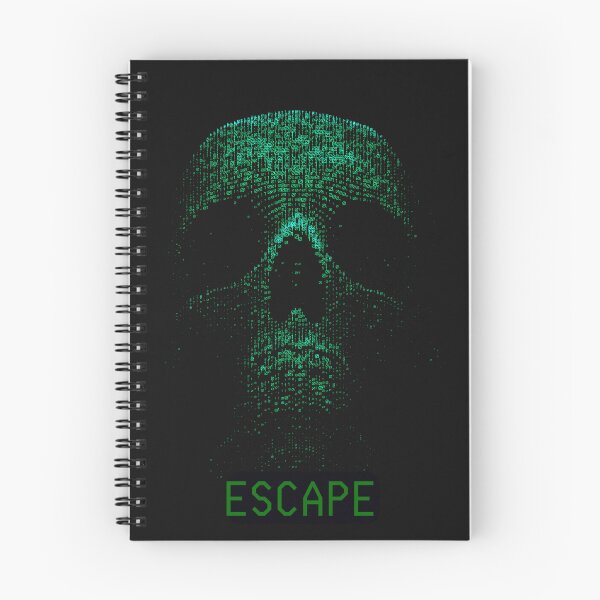 Item preview, Binary | Matrix | Skull designed and sold by Denofwonder93.