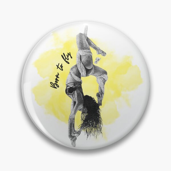Item preview, Born to fly aerial silk silhouette dancing designed and sold by soniaaseguin.