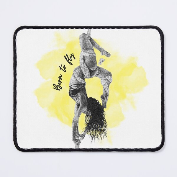 Item preview, Born to fly aerial silk silhouette dancing designed and sold by soniaaseguin.