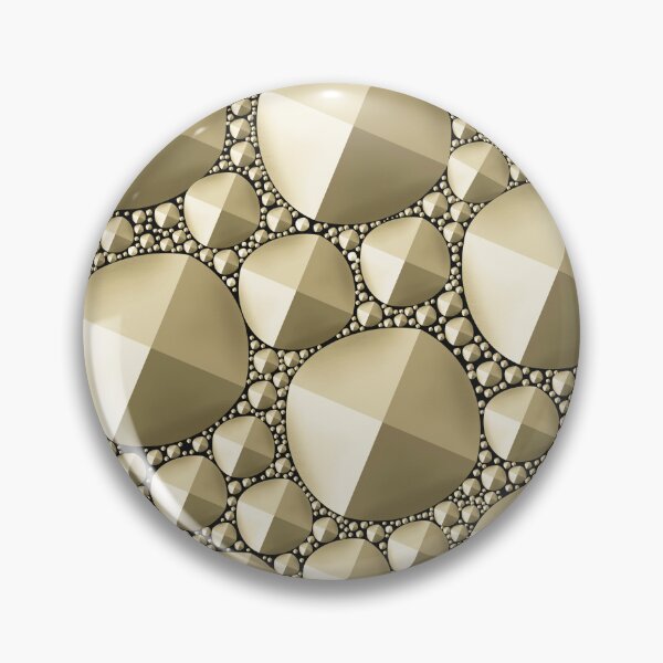Item preview, Three dimensional Pyramid illusion Tromp-l’œil - gold effect  designed and sold by KateVanFloofno1.