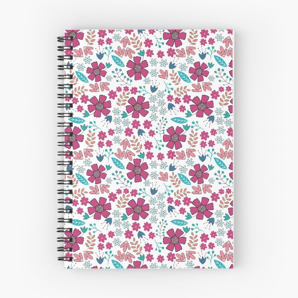 Item preview, Seamless Pink and Blue Floral Pattern  designed and sold by JordynAlison.