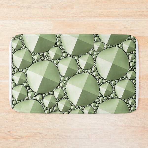 Item preview, Three dimensional Pyramid illusion Tromp-l’œil - Green designed and sold by KateVanFloofno1.