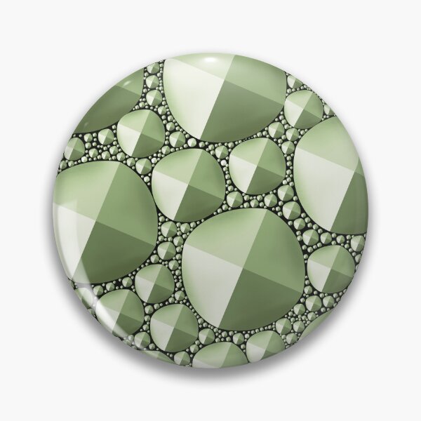 Item preview, Three dimensional Pyramid illusion Tromp-l’œil - Green designed and sold by KateVanFloofno1.