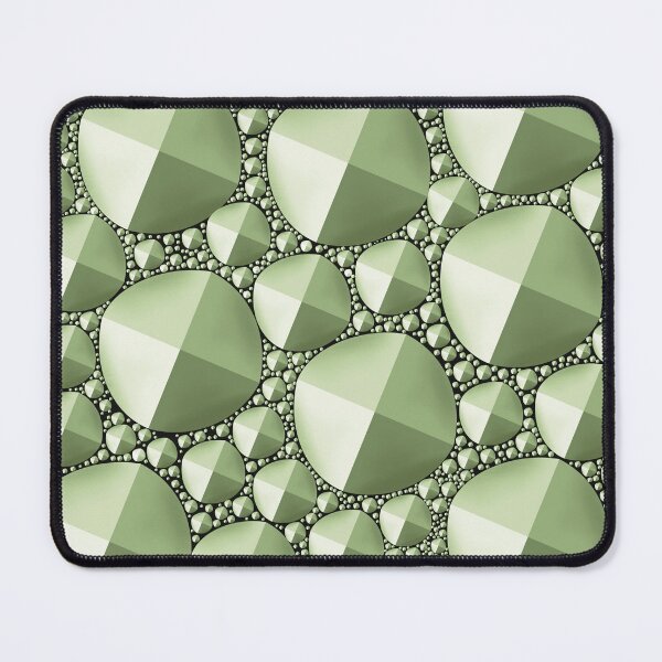 Item preview, Three dimensional Pyramid illusion Tromp-l’œil - Green designed and sold by KateVanFloofno1.
