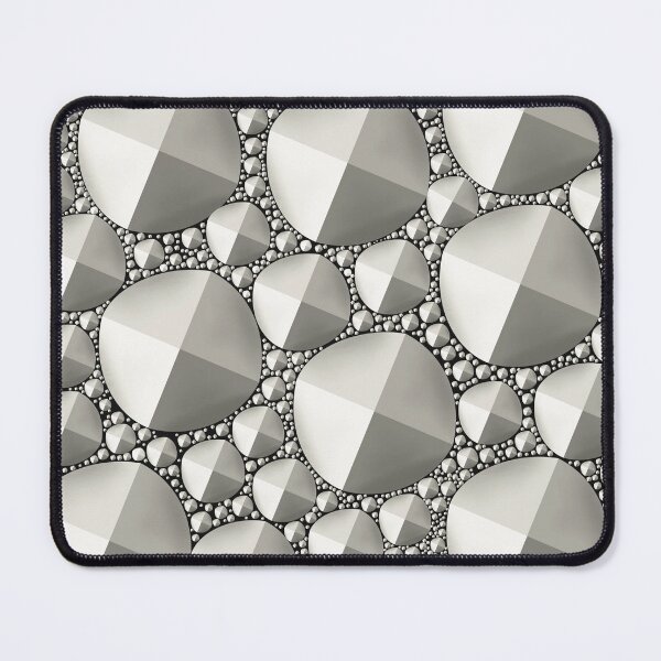 Item preview, Three dimensional Pyramid illusion Tromp-l’œil - silver effect  designed and sold by KateVanFloofno1.