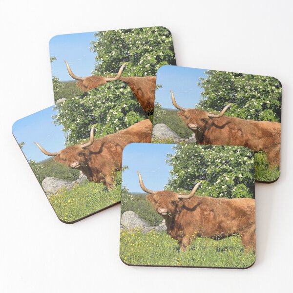 Artikelvorschau, Scottish Highland Cattle Cow 4460 entworfen und verkauft von SaarelaHighland.